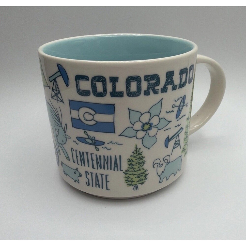 Colorado Starbucks Mug Cup Been There Series The Centennial State 2019